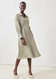 Overhemdjurk van linnen, bonprix