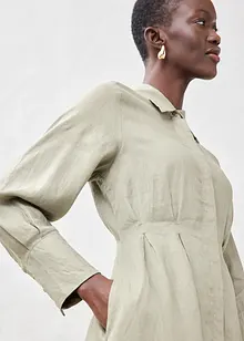 Overhemdjurk van linnen, bonprix