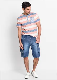 Cargo jeans bermuda regular fit, bonprix