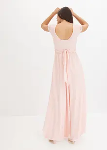 Chiffon jurk met kant, bonprix