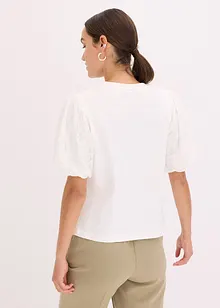 Shirt met kanten mouwen, bonprix