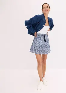 Boho minirok van licht katoen, bonprix