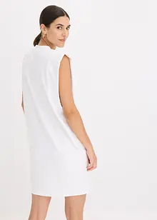 Mini jurk met oversized schouders, bonprix