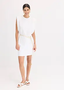 Mini jurk met oversized schouders, bonprix