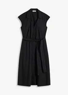 Jurk met strikceintuur, bonprix