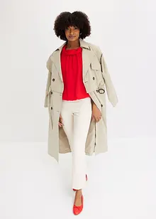Trenchcoat met afneembare mouwen, bonprix