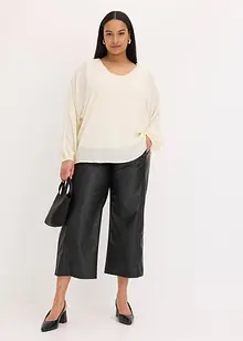Chiffon tuniek met strass, bonprix