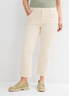 Flared jeans high waist, cropped, bonprix
