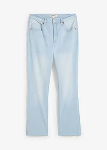 Flared jeans high waist, cropped, bonprix