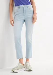 Flared jeans high waist, cropped, bonprix
