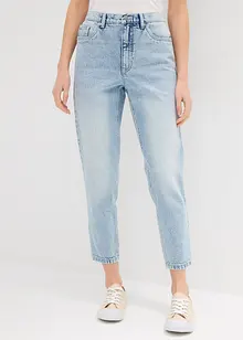 Mom jeans, high waist, low stretch cropped, bonprix