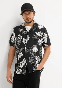 Overhemd met korte mouwen van viscose, bonprix
