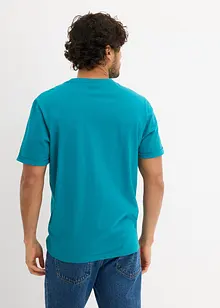 T-shirt met borstzak (set van 2) van biologisch katoen, bonprix