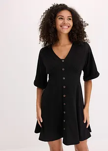 Getailleerde mini jurk, bonprix