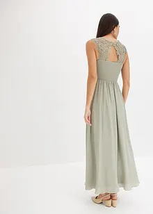 Maxi galajurk met kant, bonprix