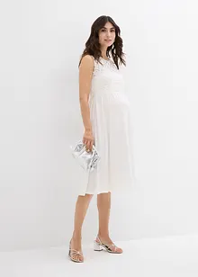 Jersey zwangerschapsjurk met kant, bonprix