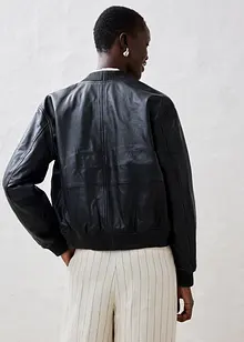 Leren blouson van lamsnappa, bonprix