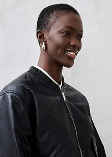 Leren blouson van lamsnappa, bonprix