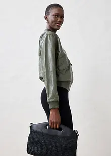 Leren blouson van lamsnappa, bonprix