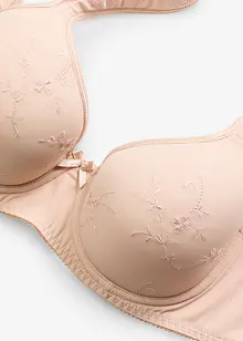 Voorgevormde bh met geborduurde cups, bonprix
