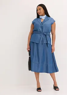 Mouwloze blazer van lyocell, bonprix