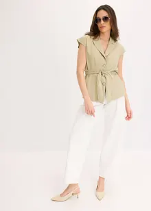 Mouwloze blazer van lyocell, bonprix