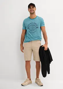T-shirt van puur katoen (set van 2), bonprix
