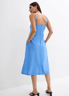 Bandeau midi jurk van viscosemix, bonprix