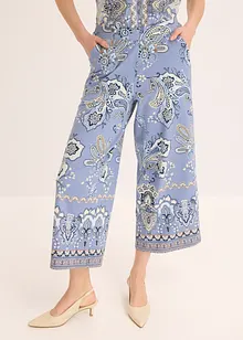 Jersey broek met paisley motief, bonprix