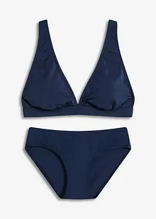 Bikini van glanzend materiaal (2-dlg. set), bonprix