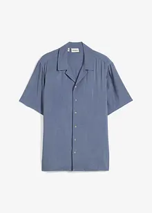 Overhemd van viscose met korte mouwen, bonprix