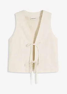 Gilet met strikken, bonprix