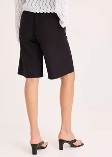 Bermuda met bandplooien, bonprix