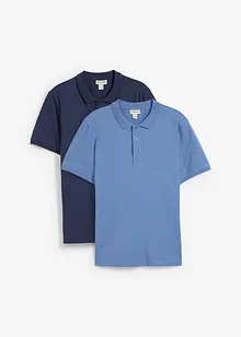 Poloshirt van biologisch katoen (set van 2), bonprix