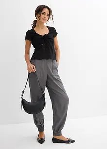 T-shirt van kant, bonprix