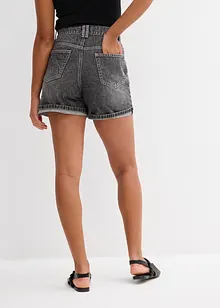 Jeans short high waist, low stretch, bonprix
