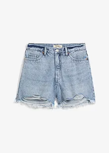 Jeans short high waist, low stretch, bonprix