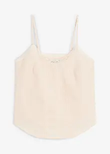 Blousetop met broderie anglaise, bonprix