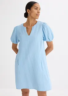 Korte jurk van mousseline, bonprix