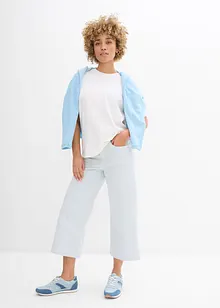 Twill broek met een comfortabele band, bonprix