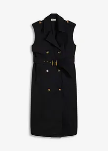 Trench jurk met riem (2-dlg. set), bonprix