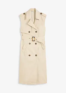 Trench jurk met riem (2-dlg. set), bonprix