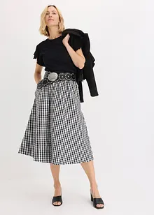 Midi rok van puur katoen, bonprix