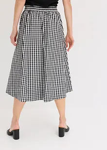 Midi rok van puur katoen, bonprix
