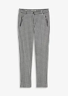 Broek met kleine ruit, bonprix