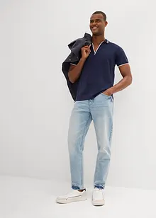 Poloshirt met V-hals, bonprix