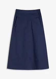 Midi rok van puur katoen, bonprix