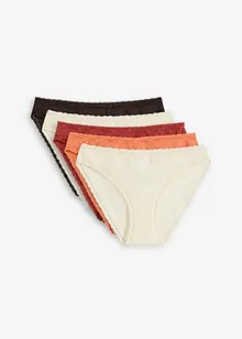 Slip met kant (set van 5), bonprix