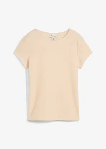 T-shirt van gestructureerde crêpe, bonprix