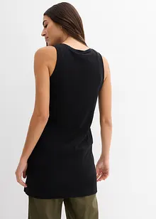 Long top van puur biologisch katoen, ( set van 2), bonprix